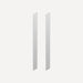 Robern M Series Cabinet Side Kits, 4" x 48" x 2/25", Surface-Mount, For Profiles Cabinets