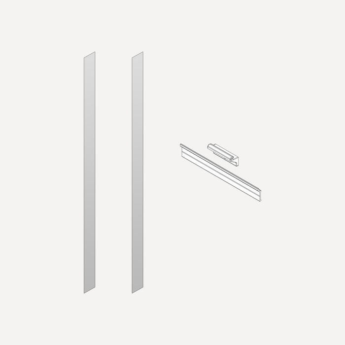 Robern Surface-Mount and Ganging Kits, 4" x 72" x 2/25", For M Series Reserve and PL PORTRAY Cabinets