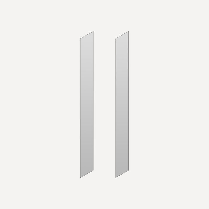 Robern Cabinet Side Kits, 4" x 36" x 2/25", Surface-Mount, For M Series Reserve and PL PORTRAY Cabinets