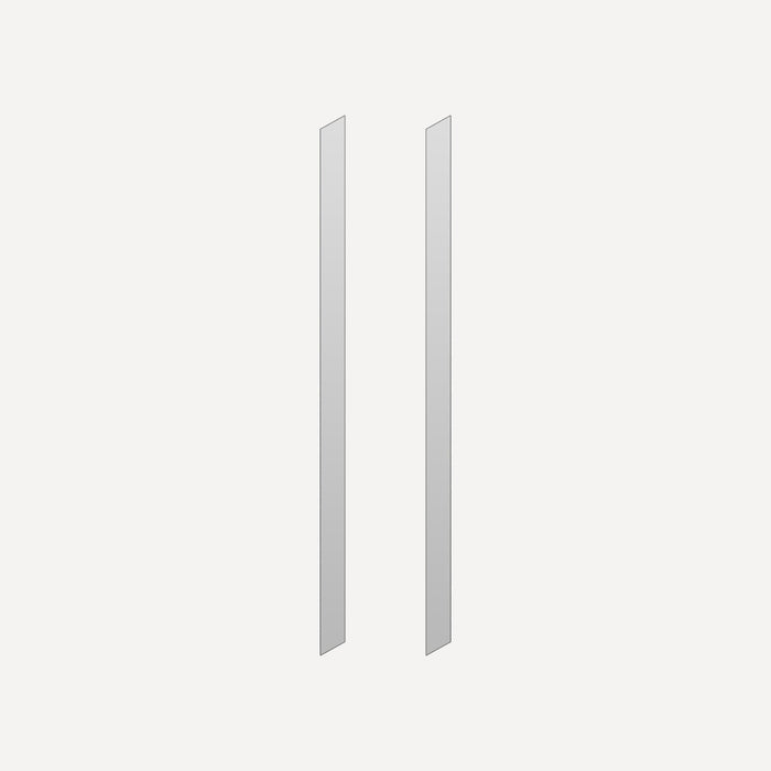 Robern Cabinet Side Kits, 6" x 36" x 2/25", Semi-Recessed, For M Series Reserve Cabinets