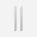 Robern Cabinet Side Kits, 4" x 40" x 2/25", Surface-Mount, For M Series Reserve, PL PORTRAY and Craft Series Cabinets