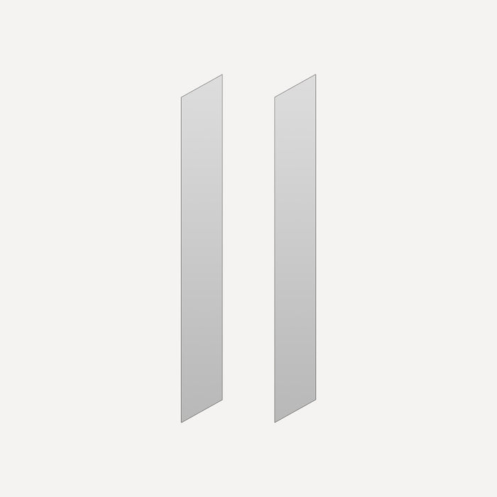 Robern Cabinet Side Kits, 6" x 40" x 2/25", Surface-Mount, For M Series Reserve Cabinets