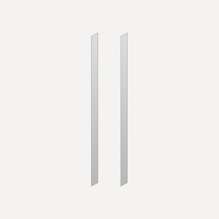 Robern Cabinet Side Kits, 6" x 40" x 2/25", Semi-Recessed, For M Series Reserve Cabinets