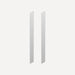 Robern Cabinet Side Kits, 6" x 48" x 2/25", Surface-Mount, For M Series Reserve Cabinets