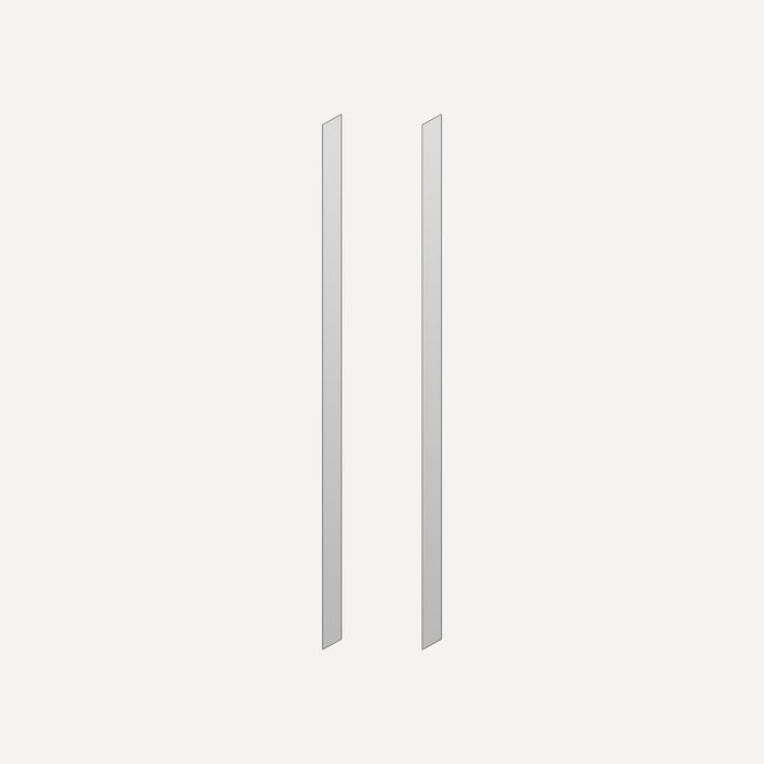 Robern Cabinet Side Kits, 6" x 48" x 2/25", Semi-Recessed, For M Series Reserve Cabinets
