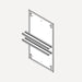 Robern Profiles Mirror Ganging Kit, 24" W x 40" H