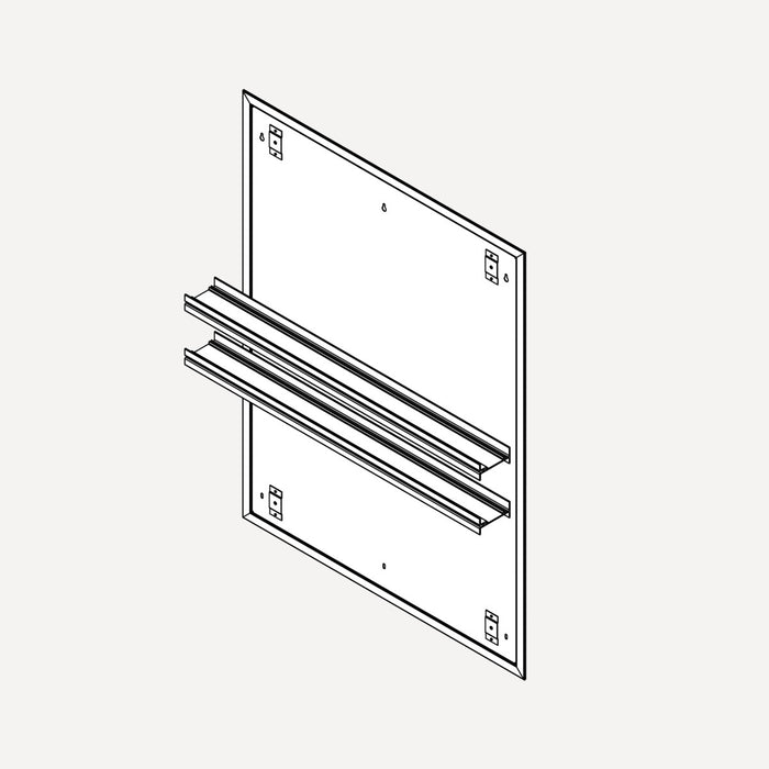 Robern Profiles Mirror Ganging Kit, 36" W x 30" H