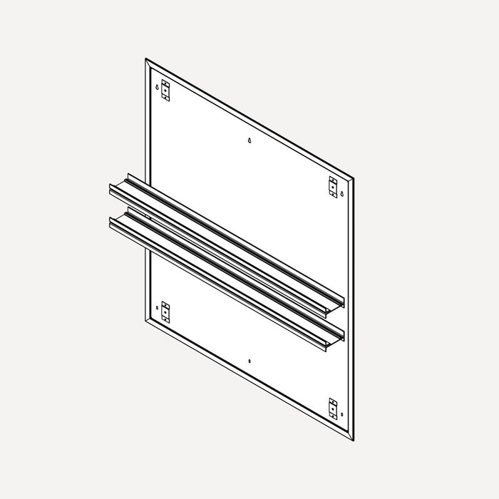 Robern Profiles Mirror Ganging Kit, 36" W x 40" H