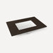 Robern Engineered Stone Top Quartz Stone Vanity Top, 30" x 1-1/8" x 23", Center Undercounter Sink, Three Hole, For Senda