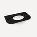 Robern Engineered Stone Top Quartz Stone Vanity Top, 36" x 1-1/8" x 23", Center Undercounter Sink, Three Hole, For Roseb
