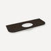 Robern Engineered Stone Top Quartz Stone Vanity Top, 56" x 1-1/8" x 23", Center Undercounter Sink, Three Hole, For Roseb
