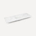 Robern Engineered Stone Top Quartz Stone Vanity Top, 56" x 1-1/8" x 23", Center Undercounter Sink, Three Hole, For Alisa
