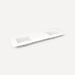 Robern Engineered Stone Top Quartz Stone Vanity Top, 72" x 1-1/8" x 23", Double Undercounter Sink, Three Hole, For Willo