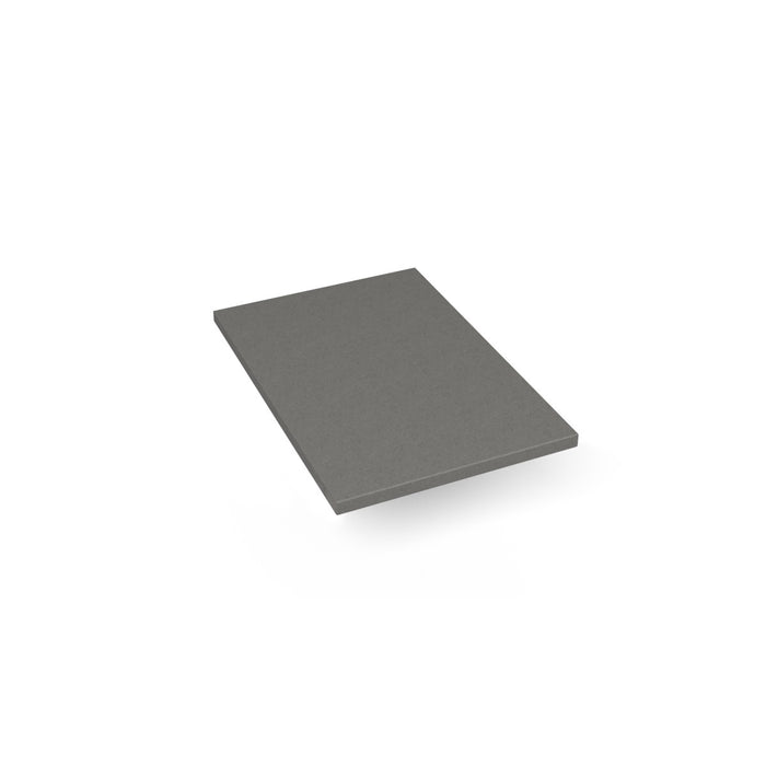Robern Engineered Stone Top Quartz Stone Vanity Top, 13" x 3/4" x 19", Dry Top