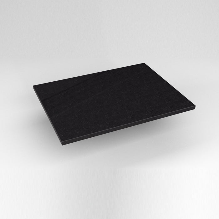 Robern Engineered Stone Top Quartz Stone Vanity Top, 25" x 3/4" x 19", Dry Top