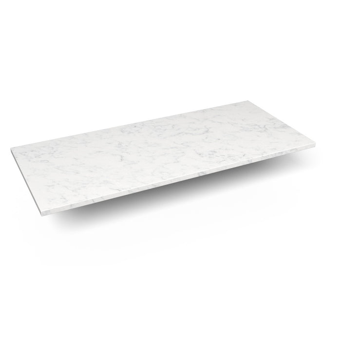 Robern Engineered Stone Top Quartz Stone Vanity Top, 43" x 3/4" x 19", Dry Top
