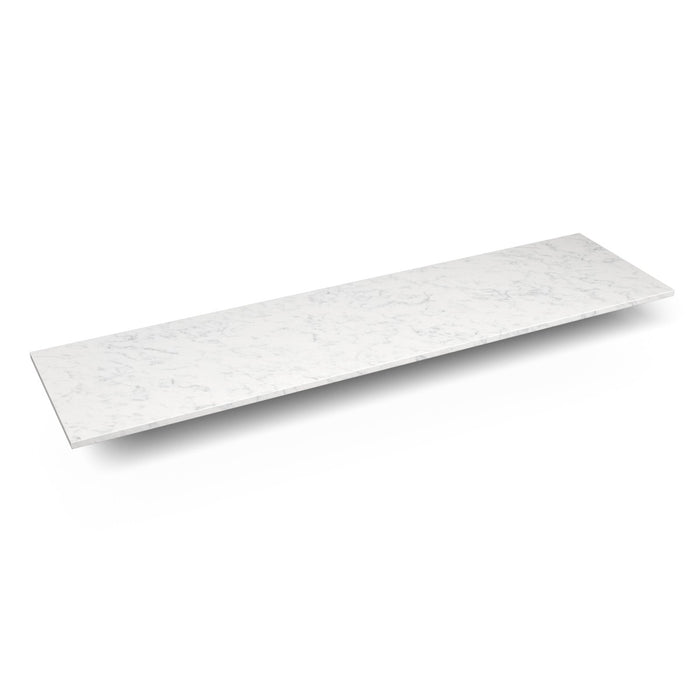 Robern Engineered Stone Top Quartz Stone Vanity Top, 73" x 3/4" x 19", Dry Top