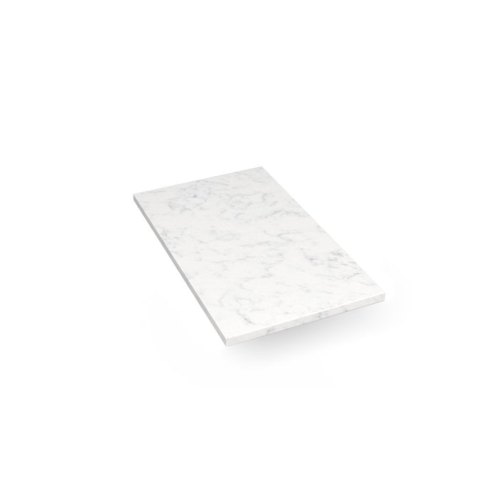 Robern Engineered Stone Top Quartz Stone Vanity Top, 13" x 3/4" x 22", Dry Top