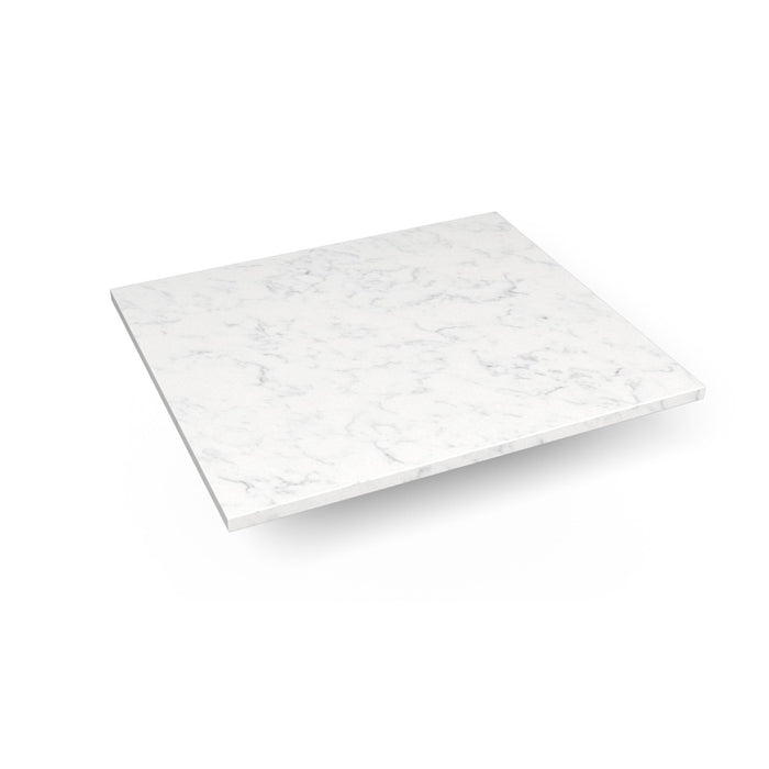 Robern Engineered Stone Top Quartz Stone Vanity Top, 25" x 3/4" x 22", Dry Top