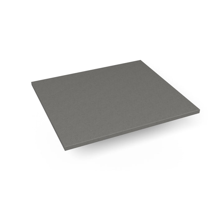 Robern Engineered Stone Top Quartz Stone Vanity Top, 25" x 3/4" x 22", Dry Top