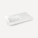 Robern Engineered Stone Top Quartz Stone Vanity Top, 37" x 3/4" x 22", Left Offset Undercounter Sink, Three Hole