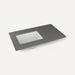 Robern Engineered Stone Top Quartz Stone Vanity Top, 37" x 3/4" x 22", Left Offset Undercounter Sink, Three Hole