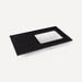 Robern Engineered Stone Top Quartz Stone Vanity Top, 37" x 3/4" x 22", Right Offset Undercounter Sink, Single Hole