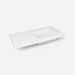 Robern Engineered Stone Top Quartz Stone Vanity Top, 43" x 3/4" x 22", Right Offset Undercounter Sink, Three Hole