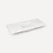 Robern Engineered Stone Top Quartz Stone Vanity Top, 49" x 3/4" x 22", Center Undercounter Sink, Single Hole