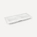 Robern Engineered Stone Top Quartz Stone Vanity Top, 49" x 3/4" x 22", Double Undercounter Sink, Single Hole