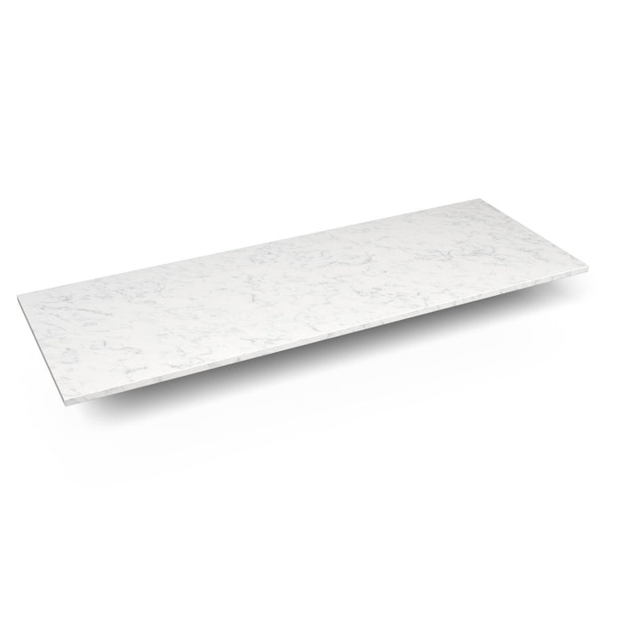 Robern Engineered Stone Top Quartz Stone Vanity Top, 61" x 3/4" x 22", Dry Top