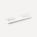 Robern Engineered Stone Top Quartz Stone Vanity Top, 61" x 3/4" x 22", Double Undercounter Sink, Three Hole
