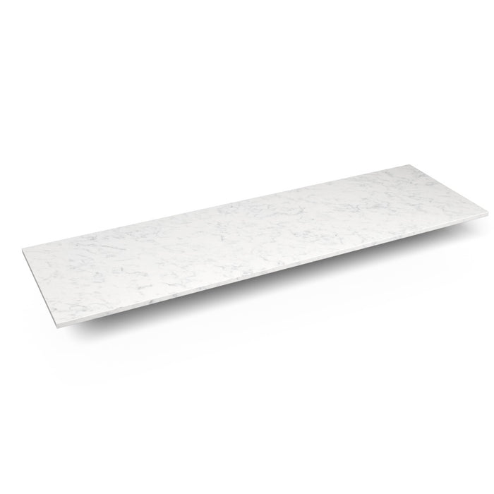 Robern Engineered Stone Top Quartz Stone Vanity Top, 73" x 3/4" x 22", Dry Top