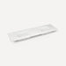 Robern Engineered Stone Top Quartz Stone Vanity Top, 73" x 3/4" x 22", Double Undercounter Sink, Single Hole