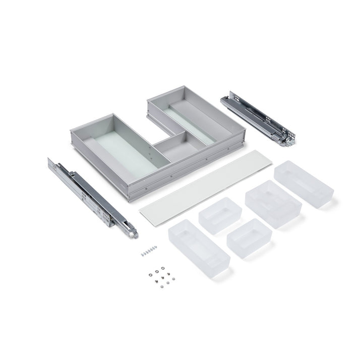 Robern Cartesian Drawer Insert, 22-3/16" x 3-3/4" x 15-3/8", Plumbing Drawer, Use in 24" Drawer