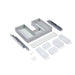 Robern Cartesian Drawer Insert, 22-3/16" x 3-3/4" x 15-3/8", Plumbing Drawer, Use in 24" Drawer
