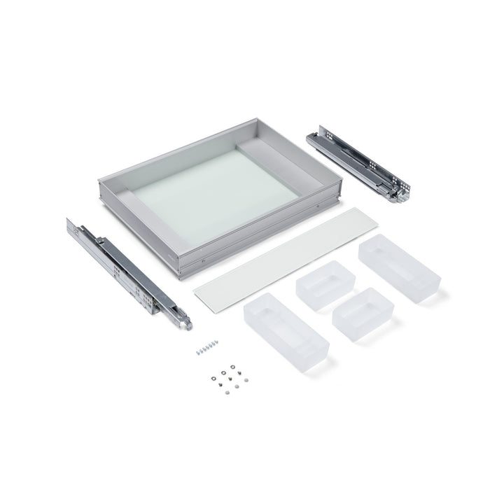 Robern Cartesian Drawer Insert, 22-3/16" x 3-3/4" x 15-3/8", Full Drawer, Use in 24" Drawer