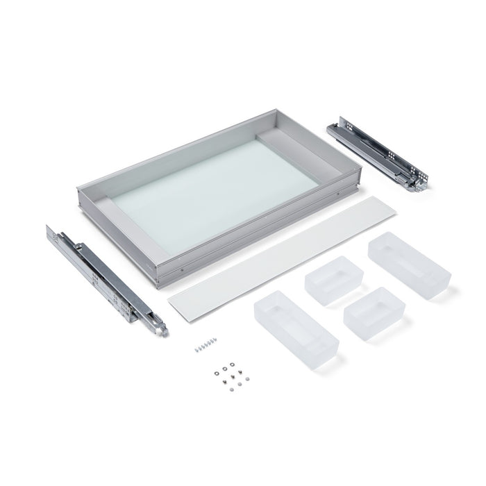 Robern Cartesian Drawer Insert, 28-3/16" x 3-3/4" x 15-3/8", Full Drawer, Use in 30" Drawer