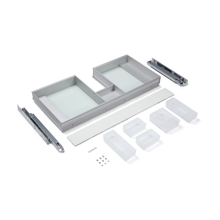 Robern Cartesian Drawer Insert, 34-3/16" x 3-3/4" x 15-3/8", Plumbing Drawer, Use in 36" Drawer