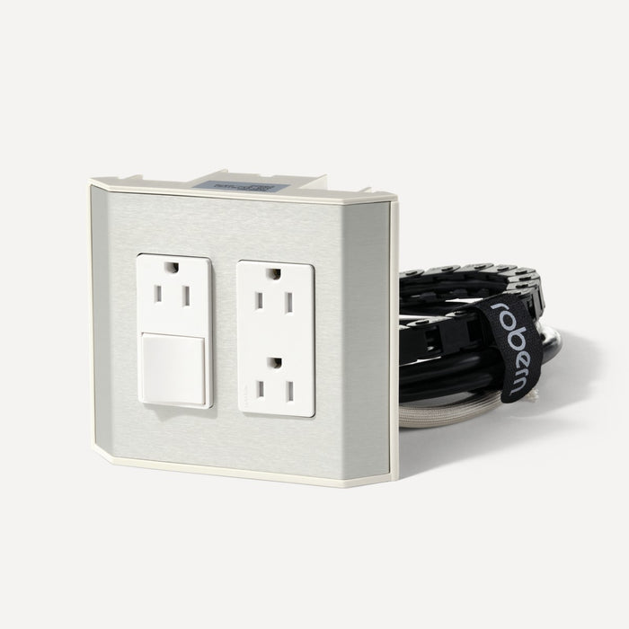 Robern Cartesian Electric Accessory, Use in 15" H x 21" D Vanities