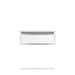 Robern Profiles Modular Vanity, 24" x 7-1/2" x 21"