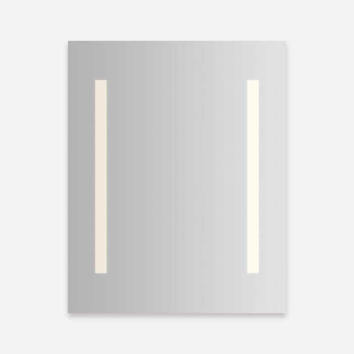 Robern Vitality Lighted Cabinet, 24" x 30" x 4", Columnn Light Pattern, Soft White (3000K), Dimmable, Electrical Outlet,