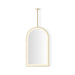 Robern Sculpt Hanging Arch Framed Mirror, 20" x 33" x 1-7/8", Perimeter Light Pattern, Warm White (3000K), Dimmable