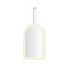 Robern Sculpt Hanging Arch Framed Mirror, 20" x 33" x 1-7/8", Perimeter Light Pattern, Warm White (3000K), Dimmable