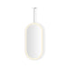 Robern Sculpt Hanging Pill Framed Mirror, 20" x 40" x 1-7/8", Perimeter Light Pattern, Warm White (3000K), Dimmable