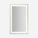 Robern Sculpt Lighted Mirror, 25” x 41” x 2-1/4", Slim Museum Frame, Perimeter Light Pattern, Warm White (3000K), Dimmab