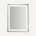 Robern Sculpt Lighted Mirror, 33” x 43” x 2-5/16”, Chamfer Museum Frame, Perimeter Light Pattern, Warm White (3000K), Di