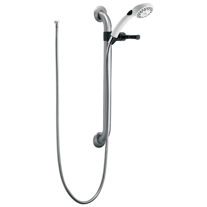 Single Function Hand Shower with Grab Bar