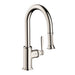 AXOR Montreux Prep Kitchen Faucet 2-Spray Pull-Down, 1.75 GPM
