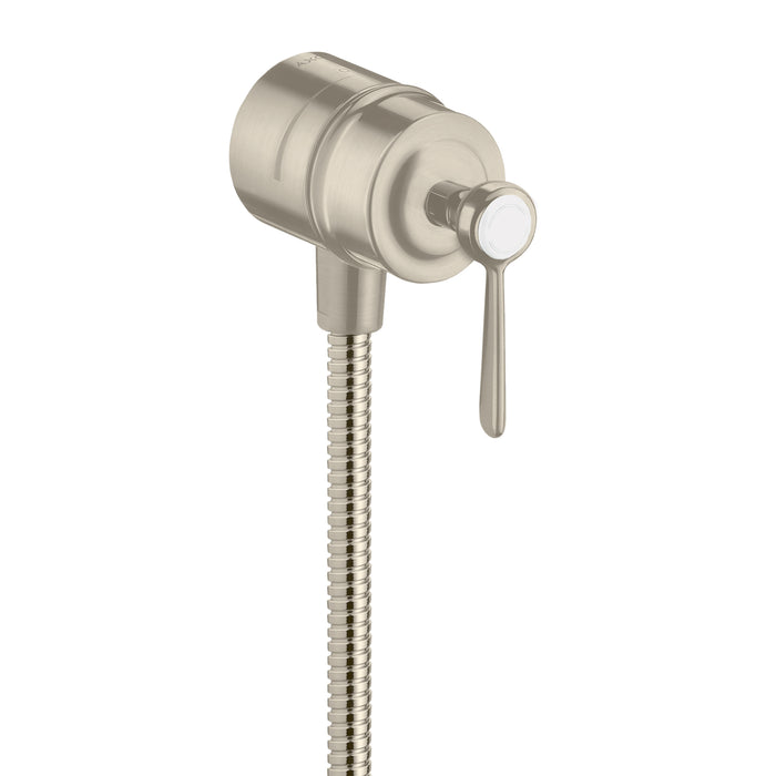 AXOR Montreux Wall Outlet with Check Valves and Volume Control, Lever Handle